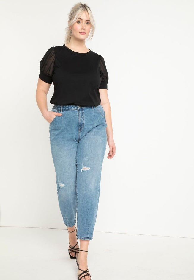 Combo Sleeve Tee image number 2