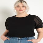 Combo Sleeve Tee image number null