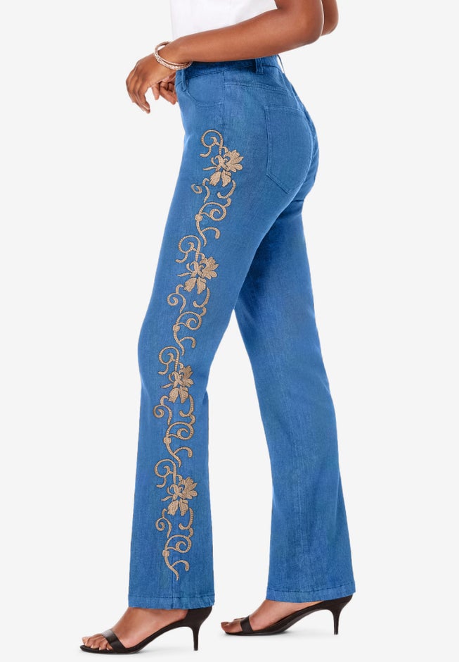 Plus Size Whitney Jean with Invisible Stretch® image number 3