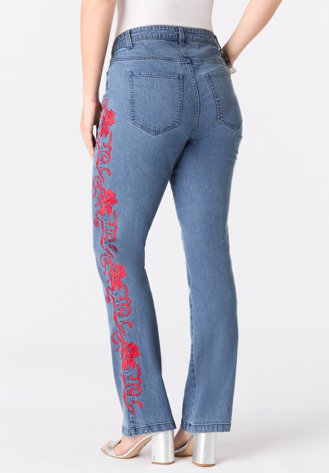 Plus Size Whitney Jean with Invisible Stretch® image number 1