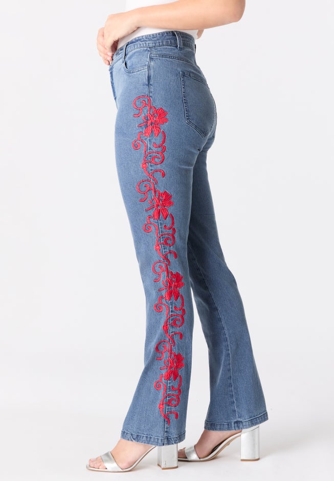 Plus Size Whitney Jean with Invisible Stretch® image number 2