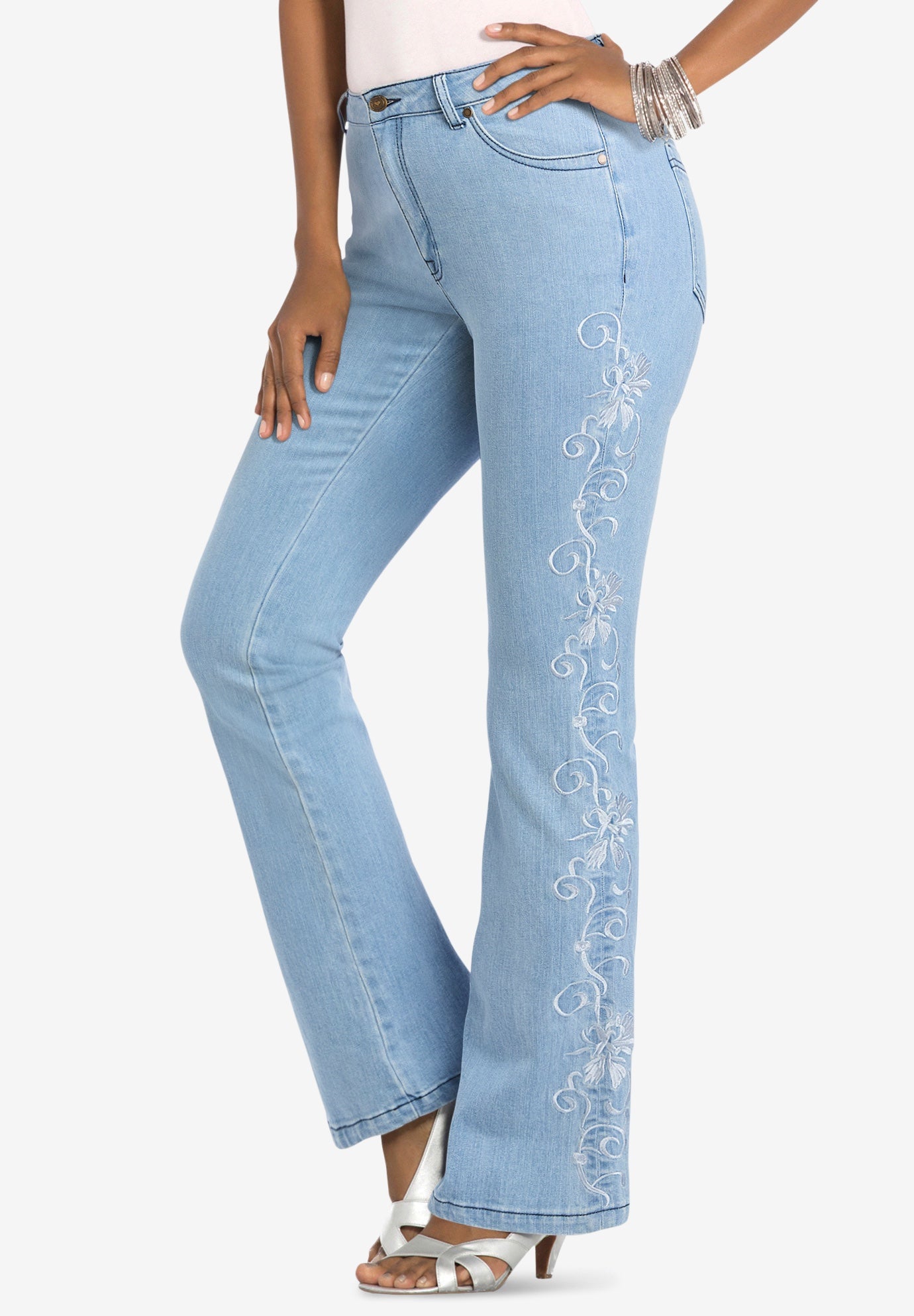 Plus Size Whitney Jean with Invisible Stretch&reg; image number 0