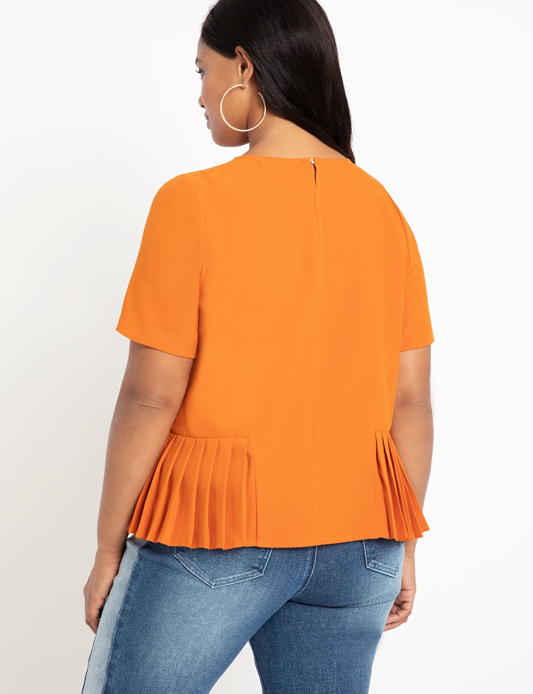Pleated Hem Top image number 1