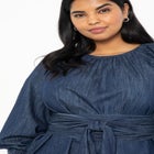 Dramatic Faux Wrap Top image number null