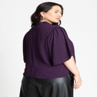 Bow Blouse With Flutter Sleeve image number null