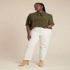 Bow Blouse With Flutter Sleeve image number null