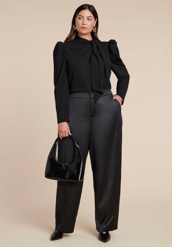 Drape Front Blouse image number 2