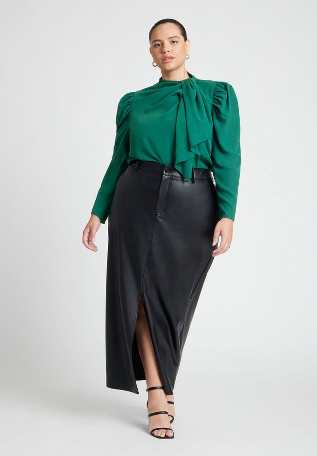 Drape Front Blouse image number 2