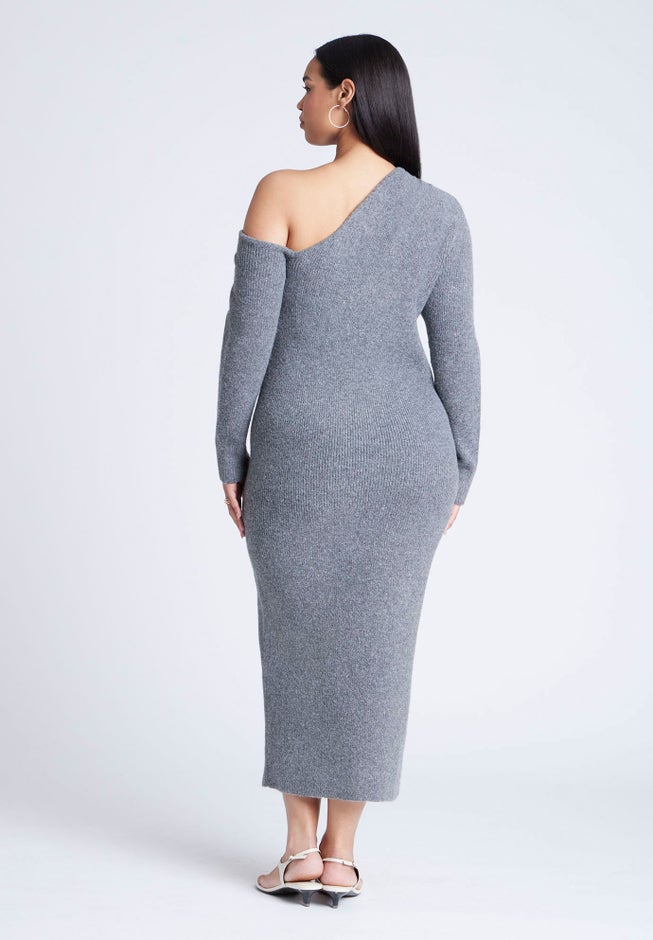 Off Shoulder Sweater Dress image number 1