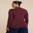 Two Way Zipper Sweater image number null