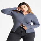 Two Way Zipper Sweater image number null
