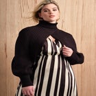 Turtleneck Sweater Sleeve Scarf image number null