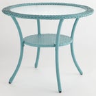 Roma All-Weather Resin Wicker Bistro Table image number null