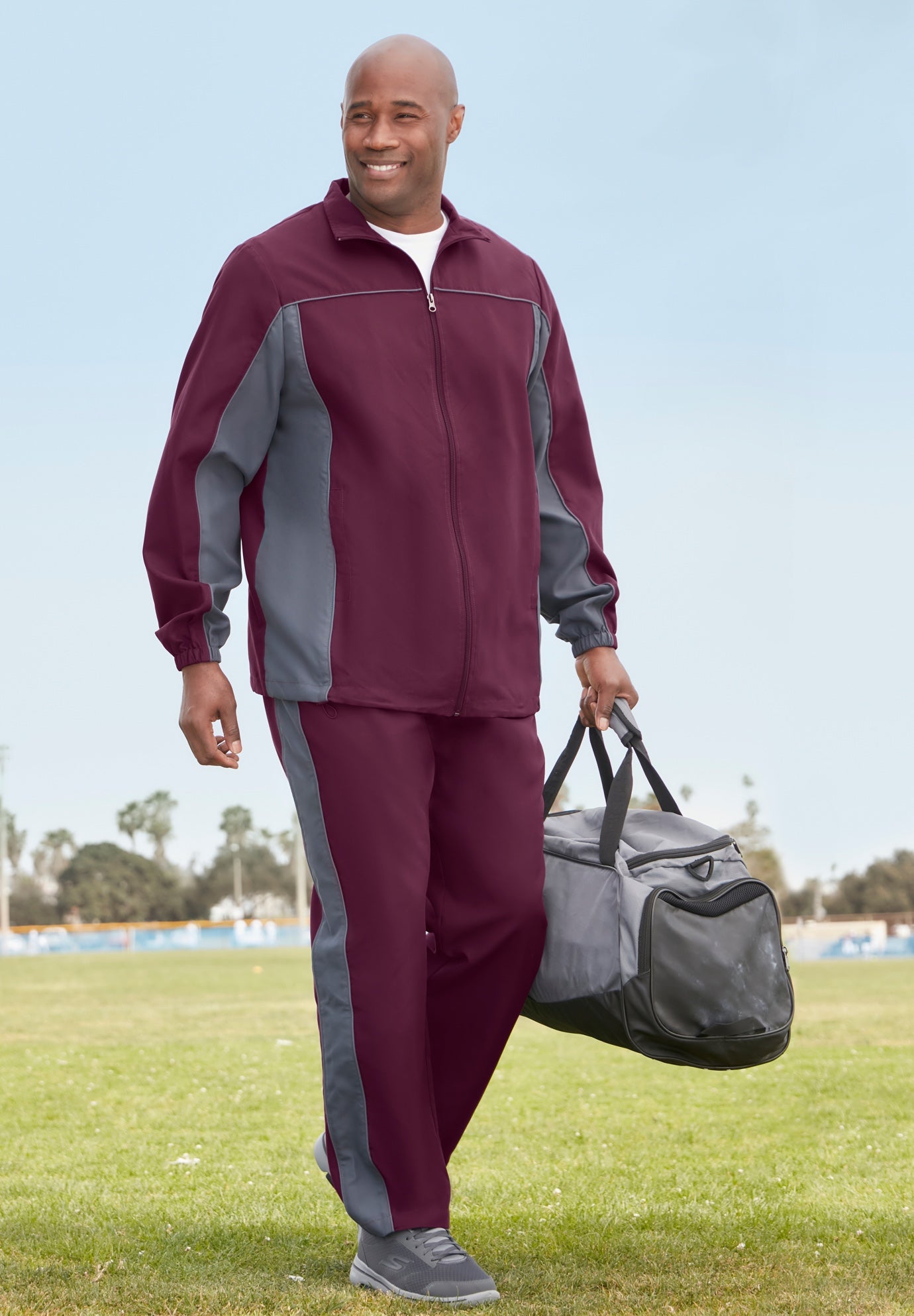 Long Sleeve Colorblock Tracksuit image number 4