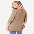 Criss Cross Ultra Drape Swing Tunic image number null