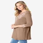 Criss Cross Ultra Drape Swing Tunic image number null