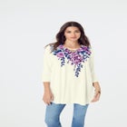Criss Cross Ultra Drape Swing Tunic image number null