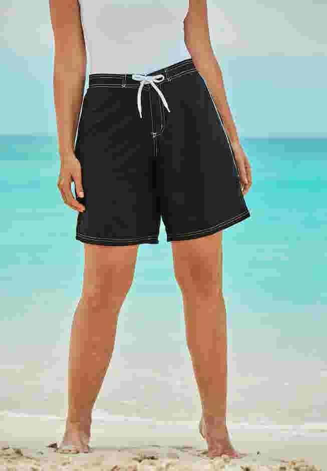 Contrast-Trim Long Boardshort  image number 0