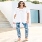 Eyelet Swing Tee image number null