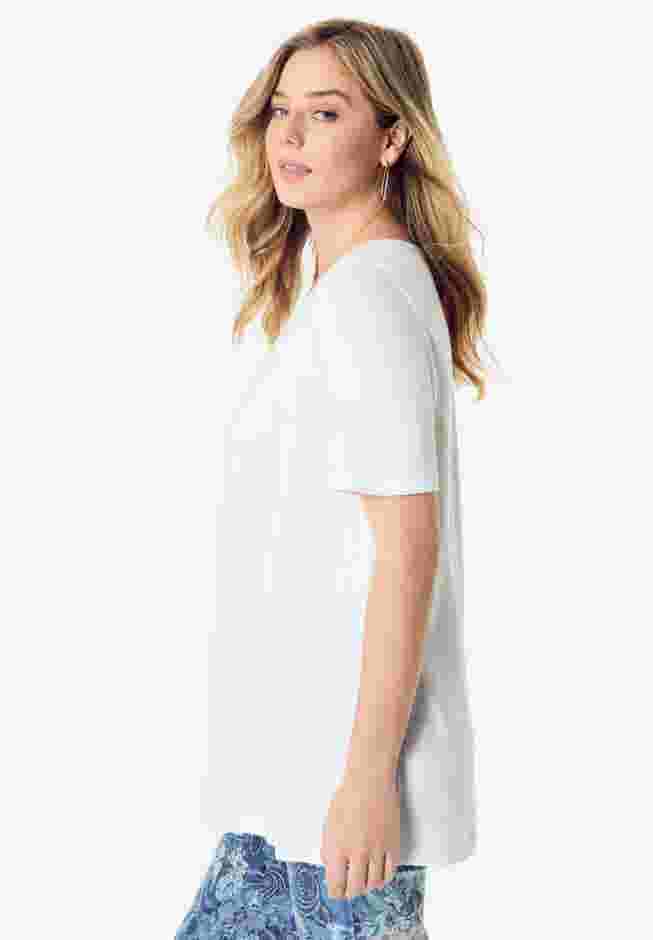 Eyelet Swing Tee image number 2