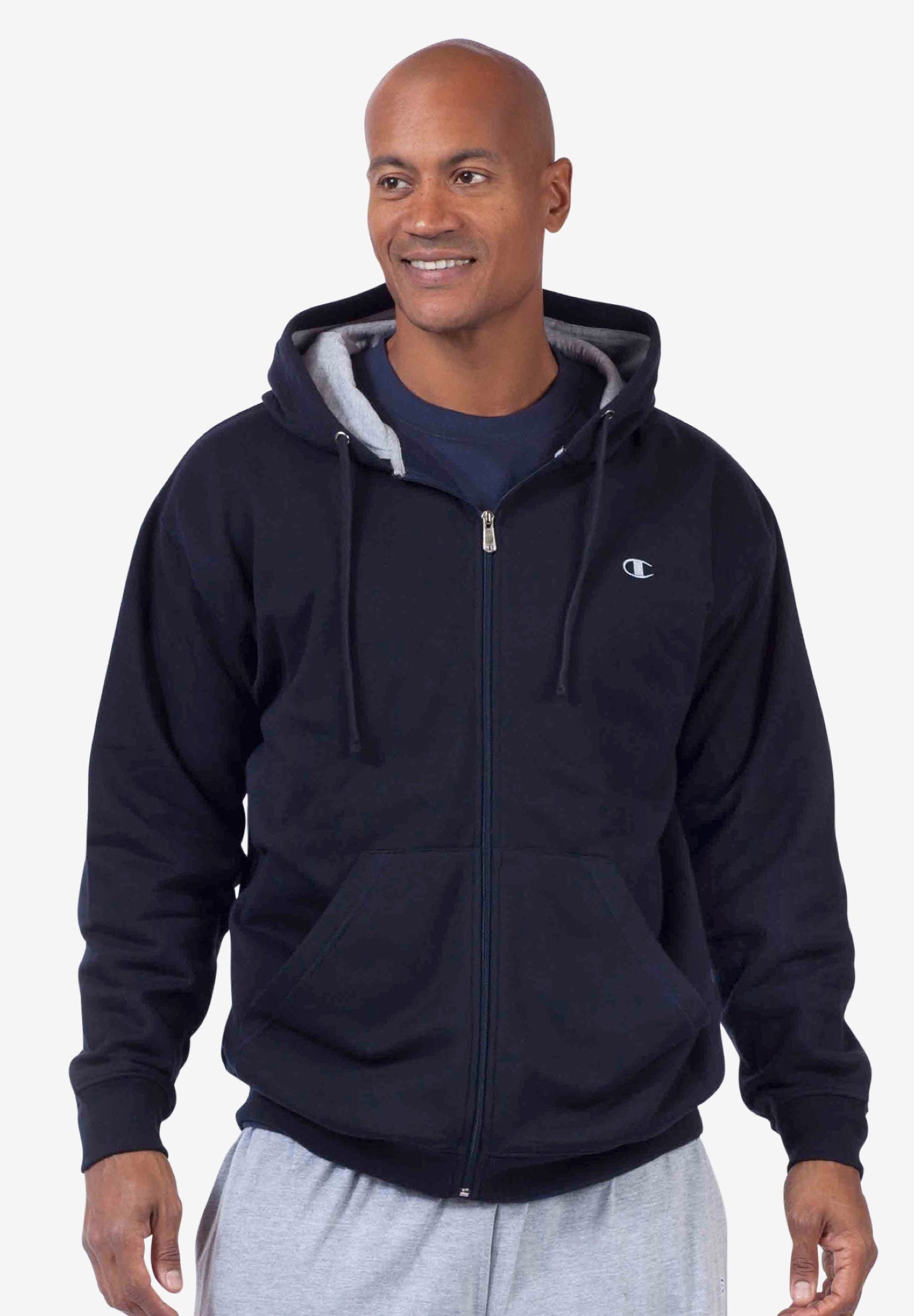 Champion&reg; Zip-Front Fleece Hoodie image number 0