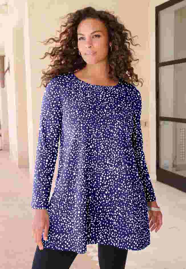 Ultimate Long Sleeve Crew Neck Tunic image number 0