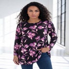 Ultimate Long Sleeve Crewneck Swing Tunic image number 0