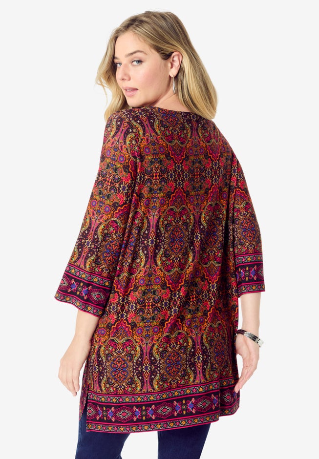 Henley Ultra Drape Tunic image number 1