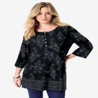Henley Ultra Drape Tunic image number null