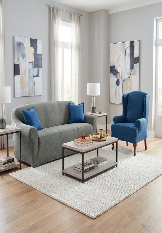 Brighton Slipcover Loveseat image number 1