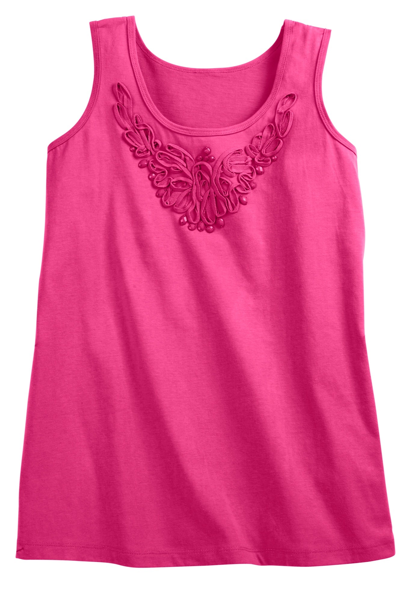 Beaded Tank Top image number 3