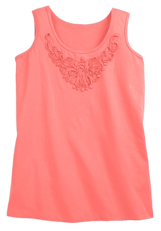 Beaded Tank Top image number 3