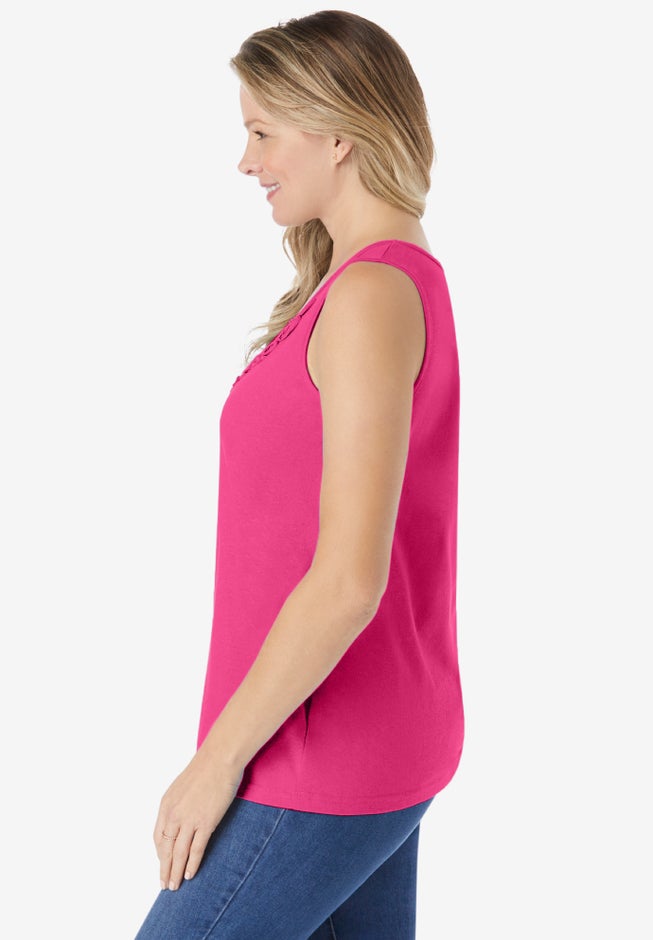 Beaded Tank Top image number 2