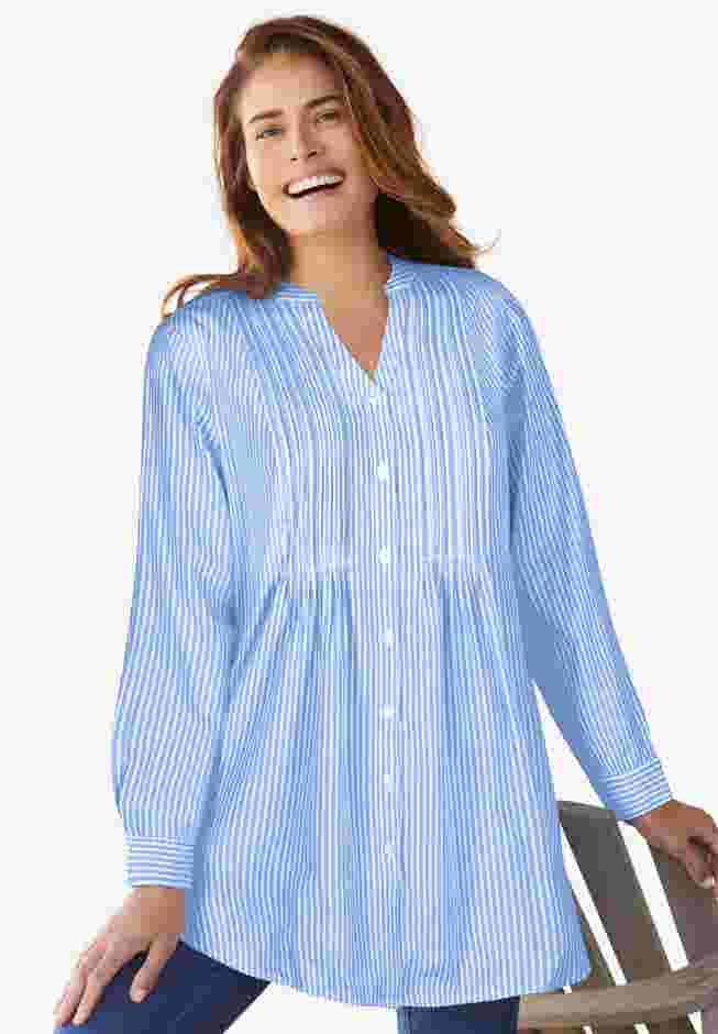 Perfect Pintuck Tunic image number 0