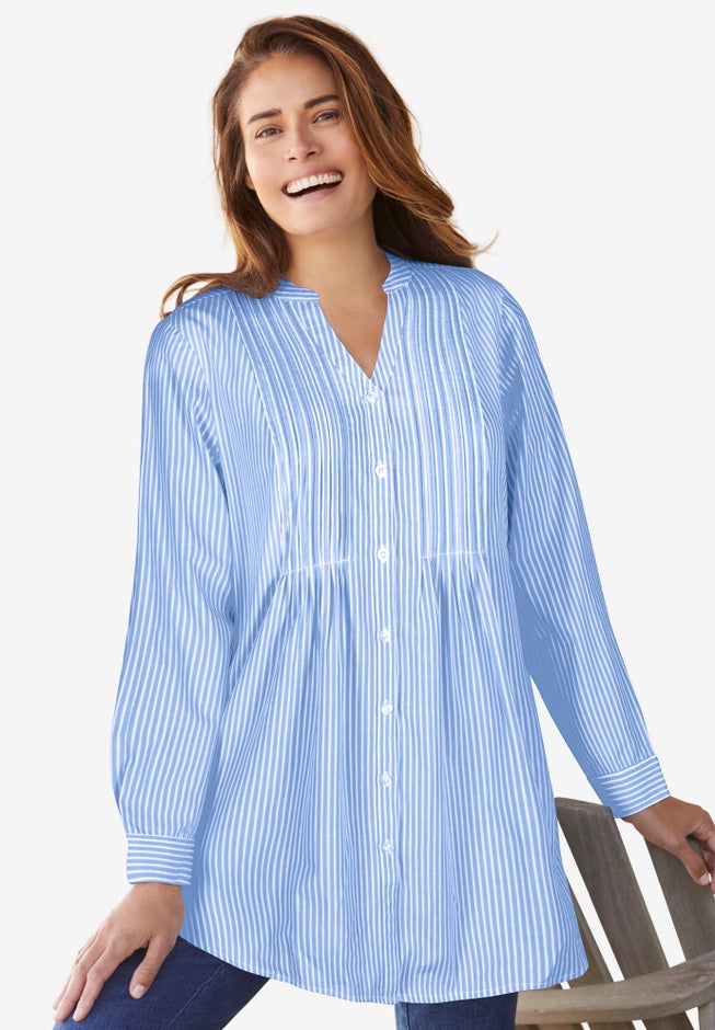 Perfect Pintuck Tunic image number 0