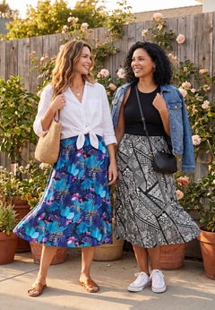 2-in-1 Reversible skirt
