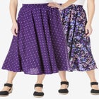 2-in-1 Reversible skirt image number null