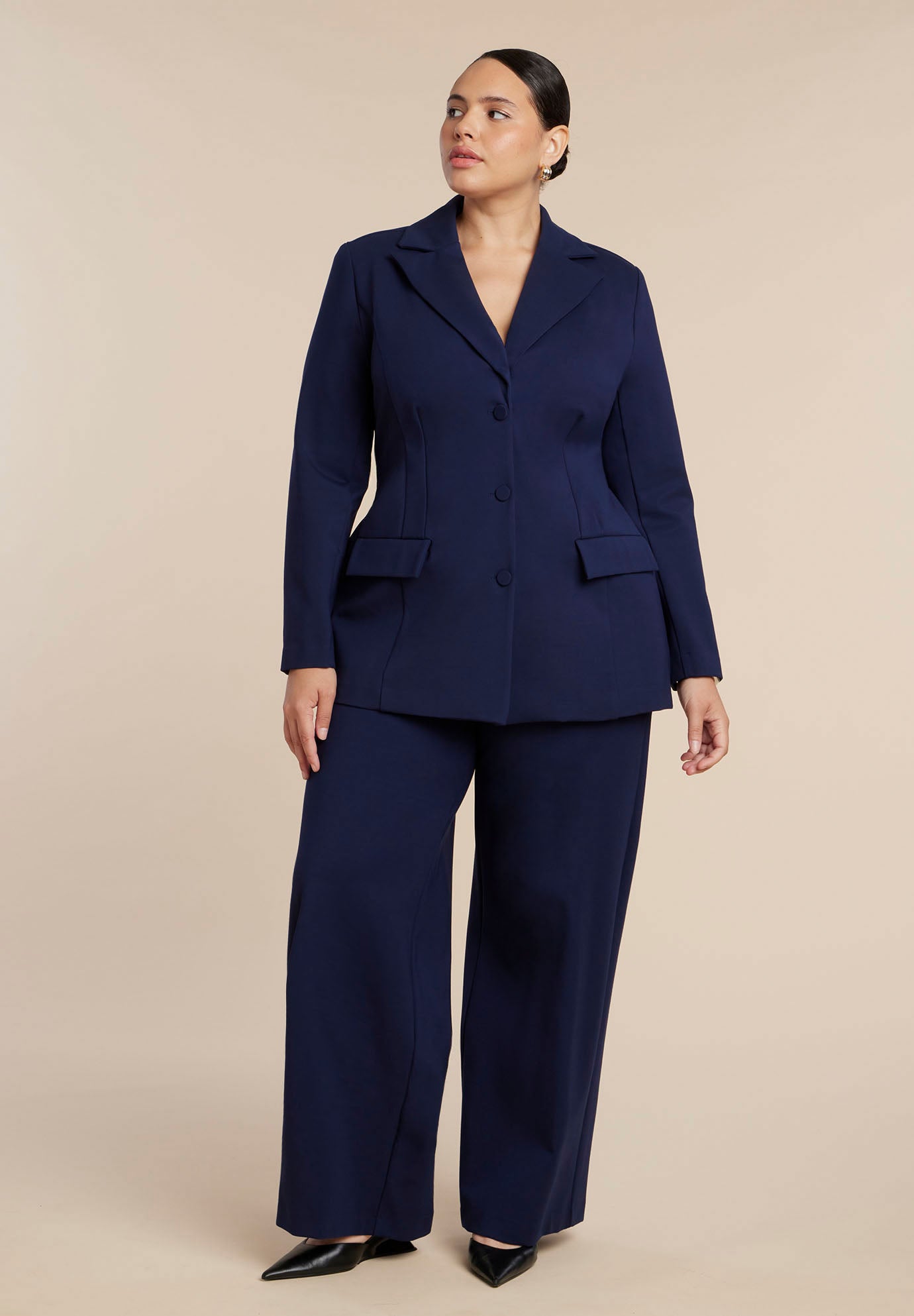 The Ultimate Stretch Wide Leg Work Pant image number 0