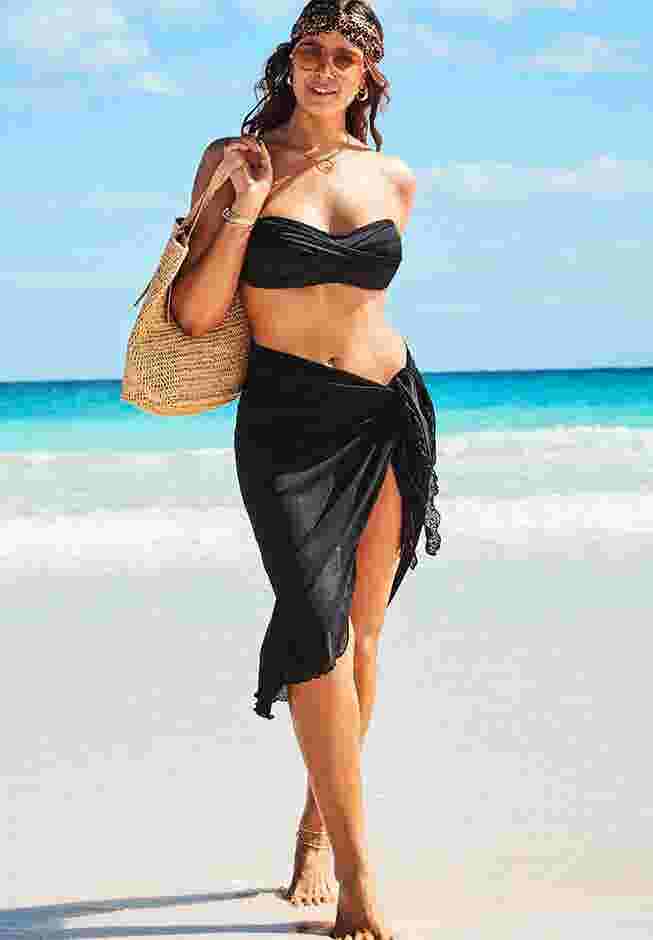 Remi Convertible Cover Up Sarong image number 0
