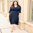 Easy Faux Wrap Dress image number null