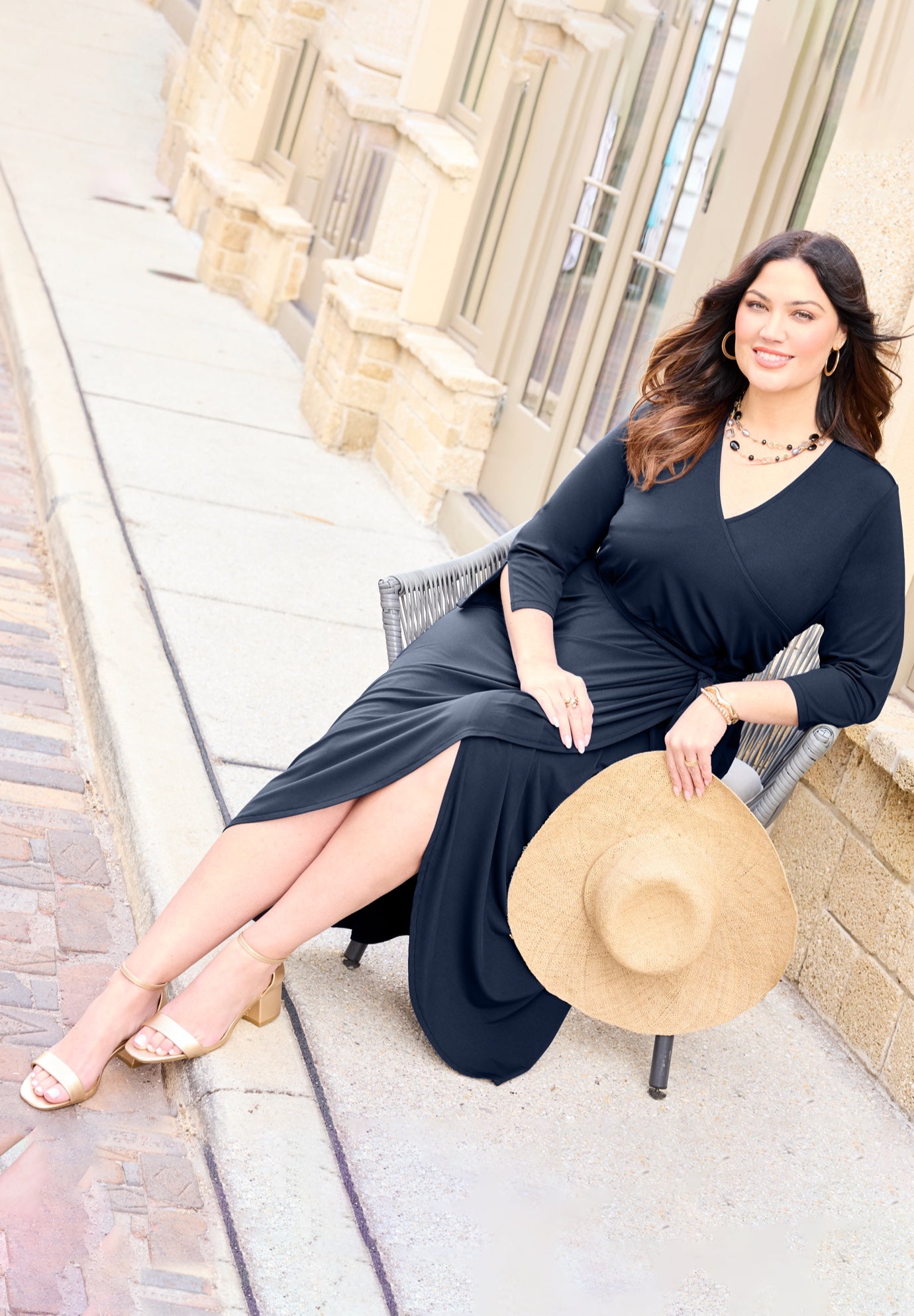 Easy Faux Wrap Dress image number 3