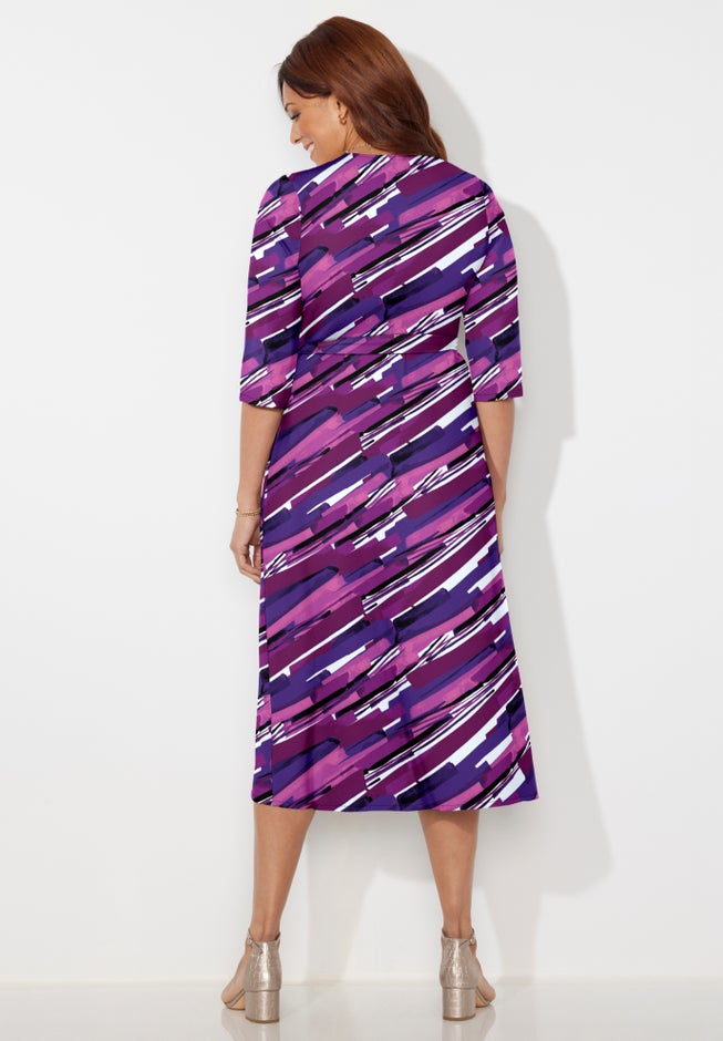 Easy Faux Wrap Dress image number 1