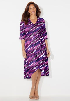 Easy Faux Wrap Dress