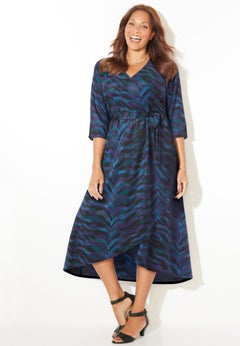 Easy Faux Wrap Dress