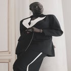 Wide Leg Floor Length Trouser image number null