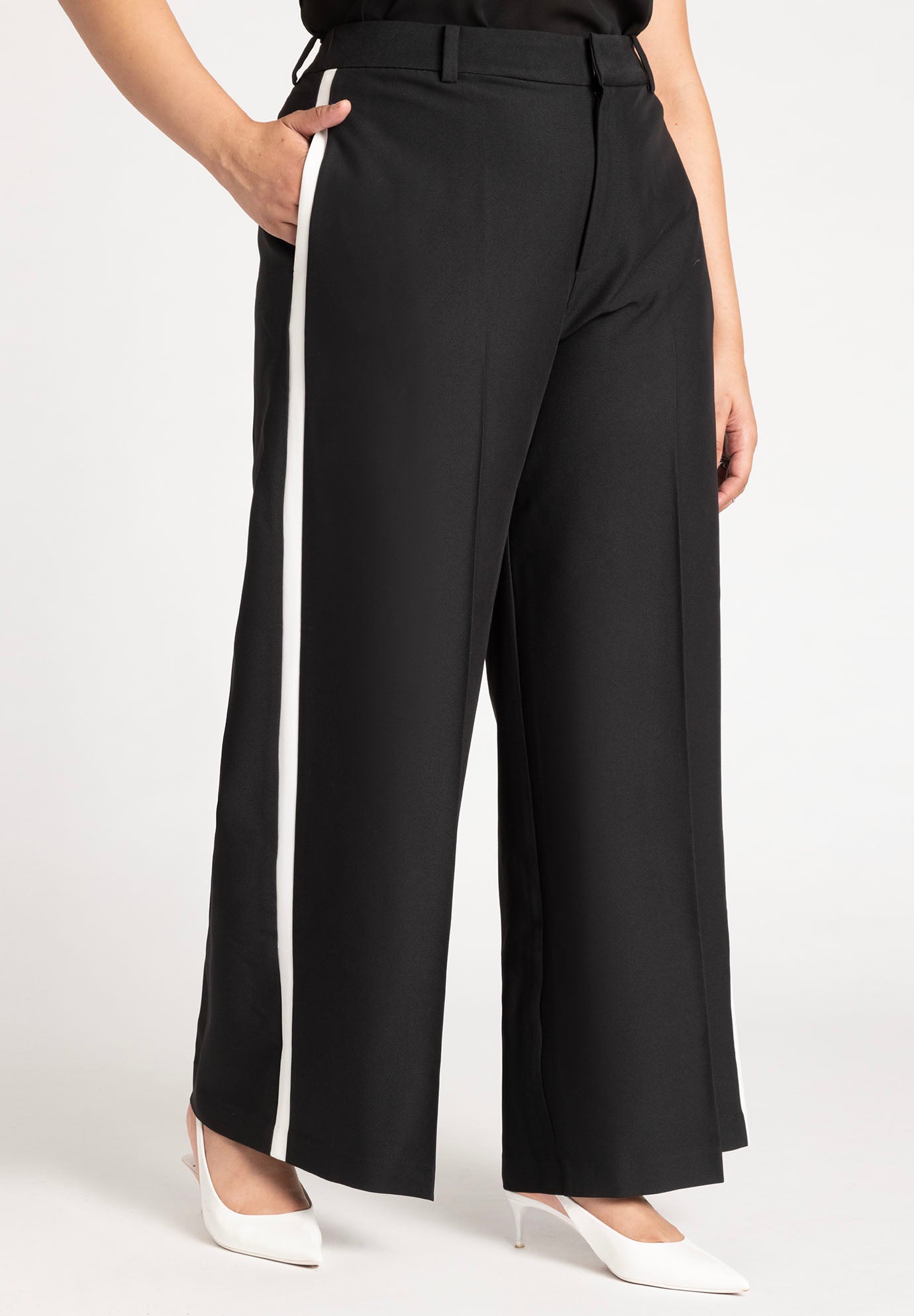 Wide Leg Floor Length Trouser image number 2