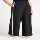 Wide Leg Floor Length Trouser image number null