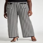 Knit Tweed Wide Leg Pant image number null