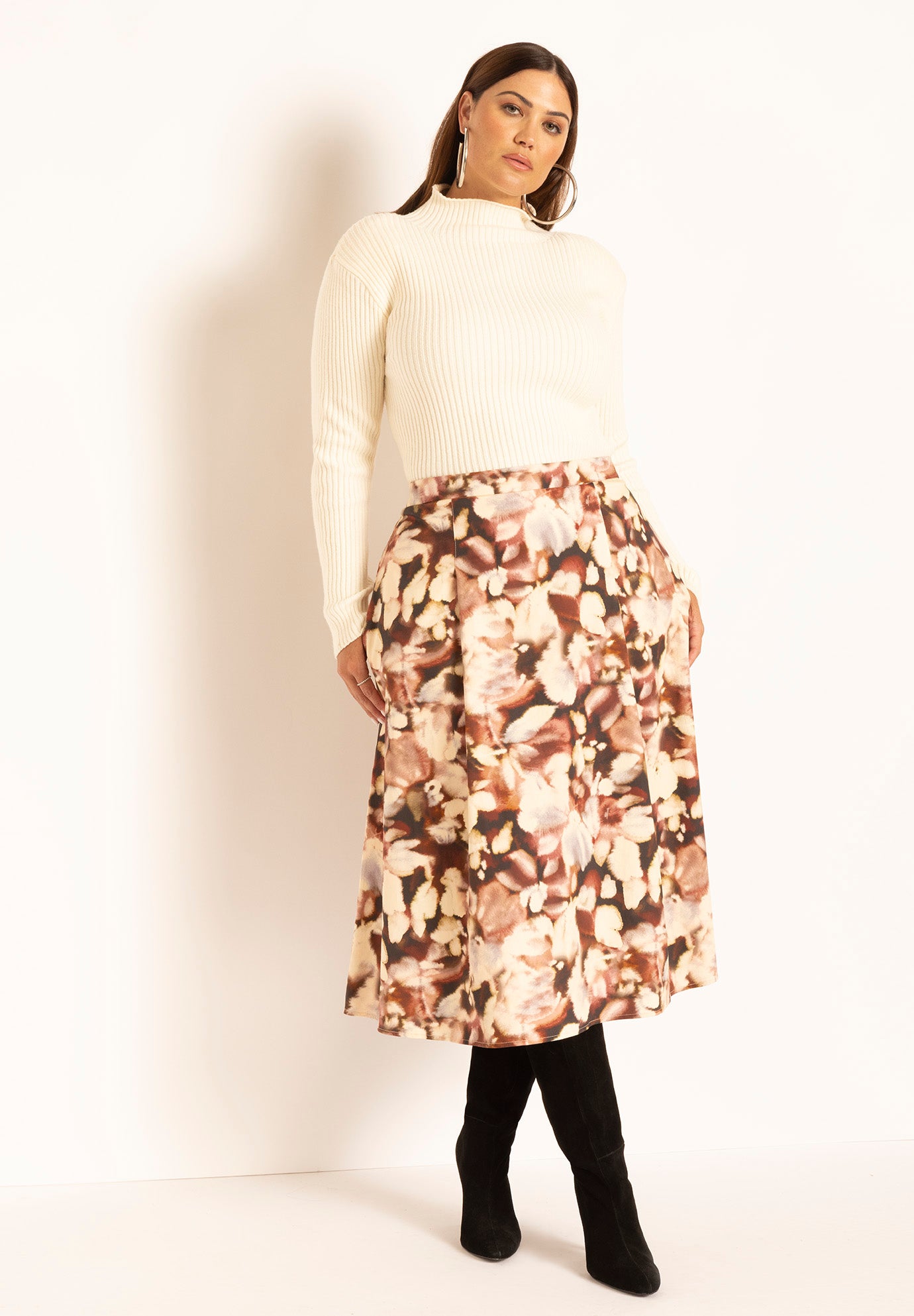 Tea Length Full Skirt image number 1