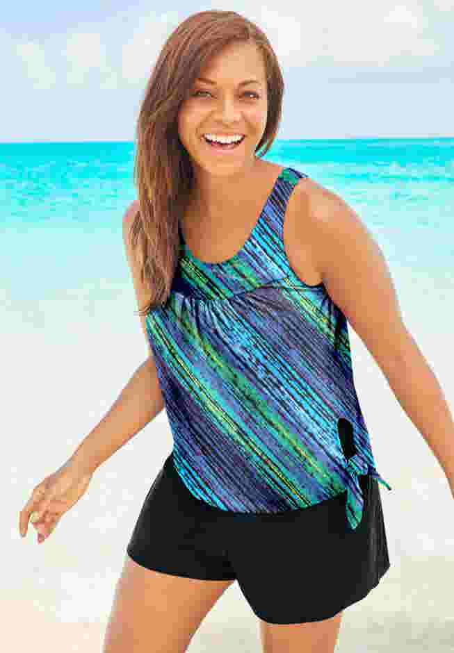 2-Piece Blouson Swim Set image number 0
